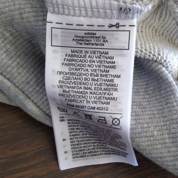 🆕adidas Originals Women's W Bos Long Hd, Small - Medium Grey Heather, Authentic - Picture 11 of 13